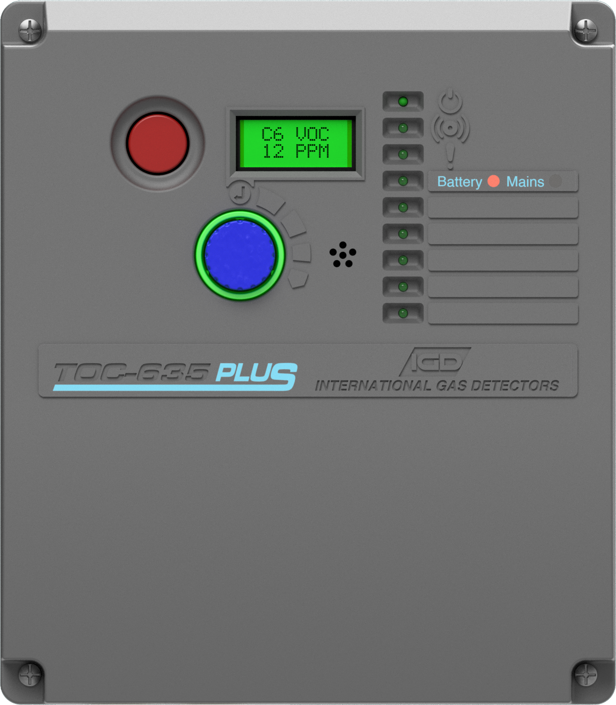 TOC-635 Control Panel